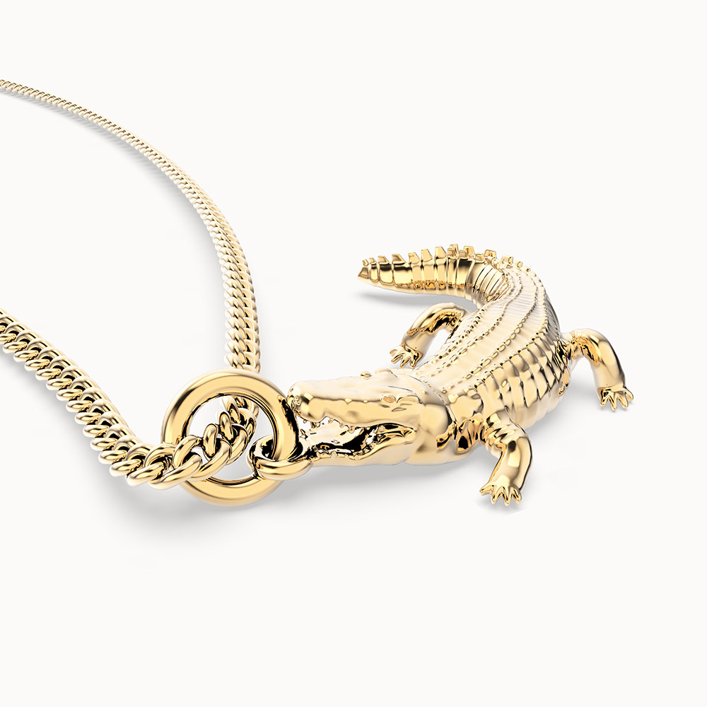 Crocodile Necklace
