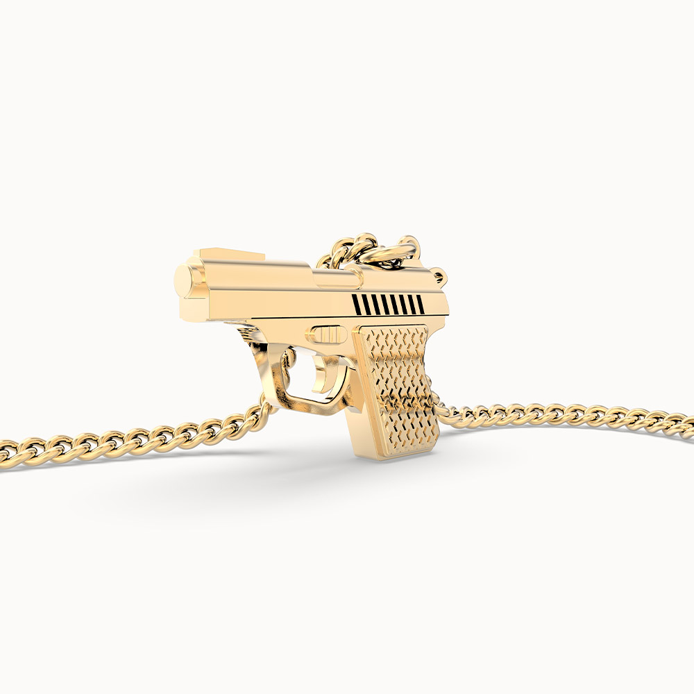 Gun Necklace