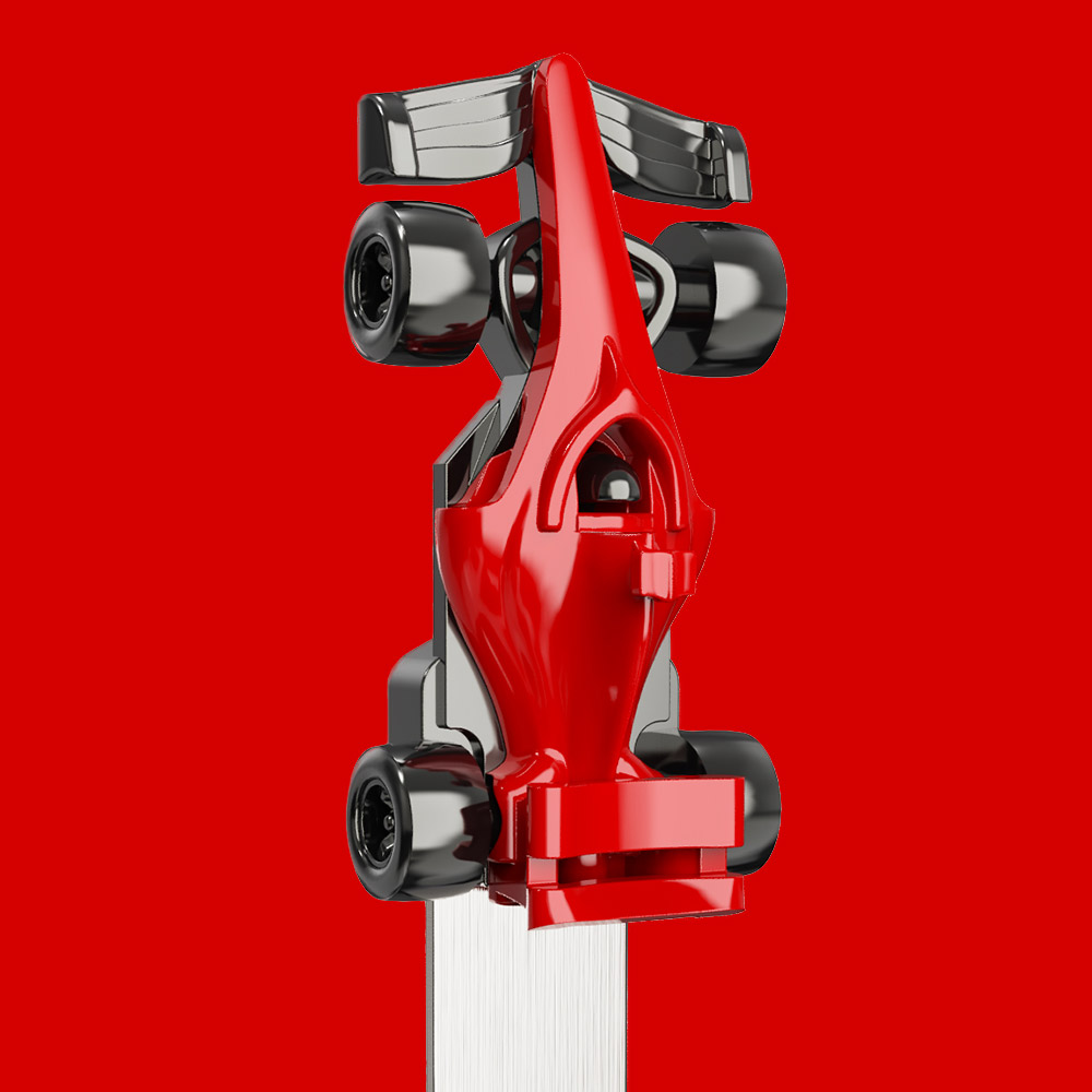 Formula Racer Bookmark