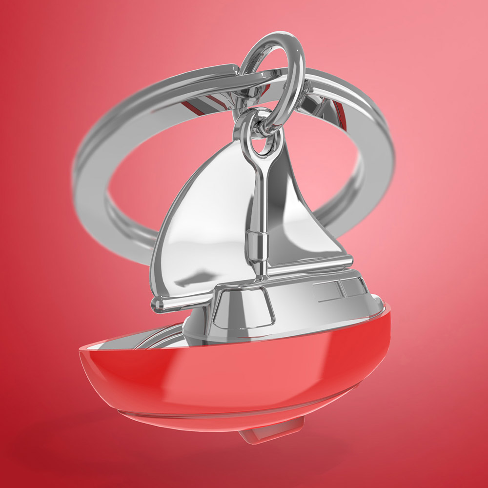 Sailing Boat Keychain