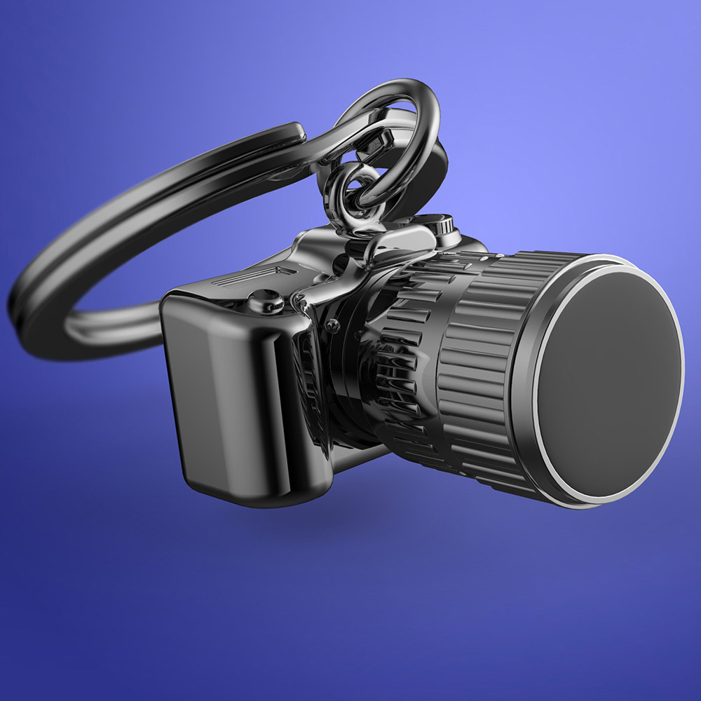 Reflex Camera Keychain