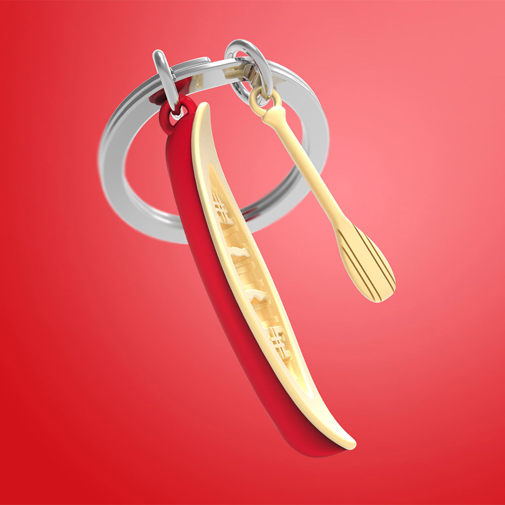 Canoe Keychain
