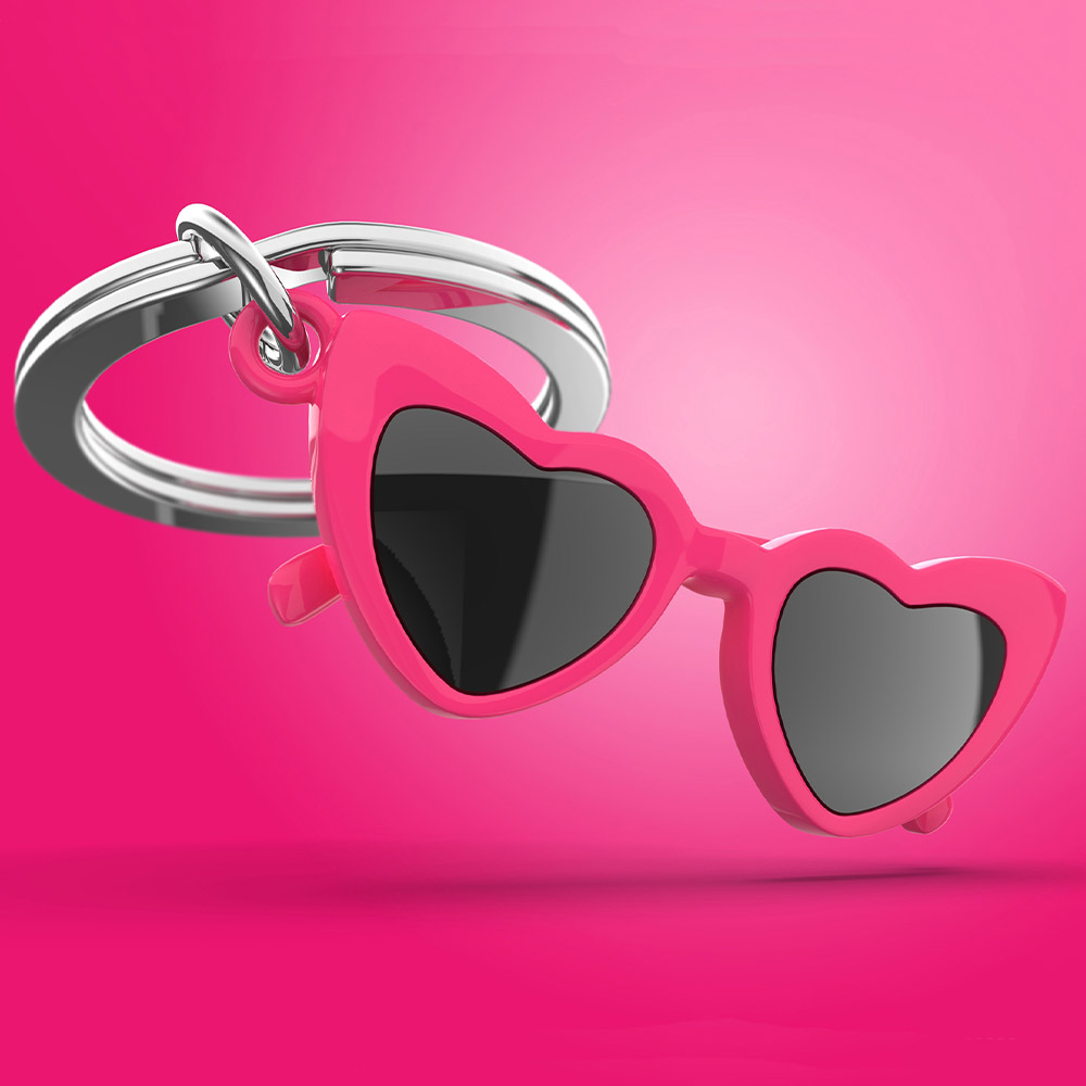 Love Glasses Keychain