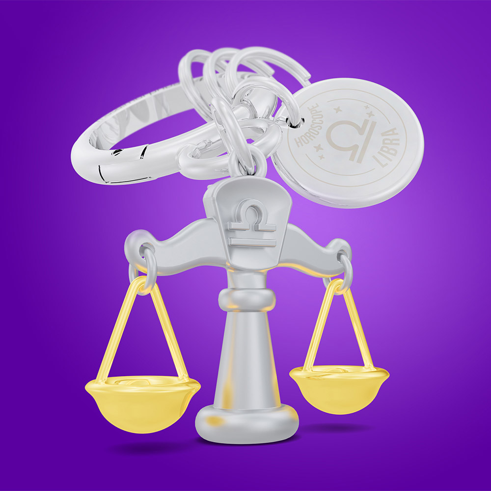 Libra Keychain