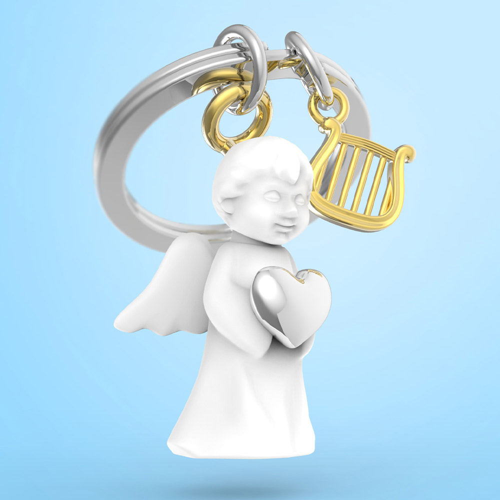 Guardian Angel Keychain
