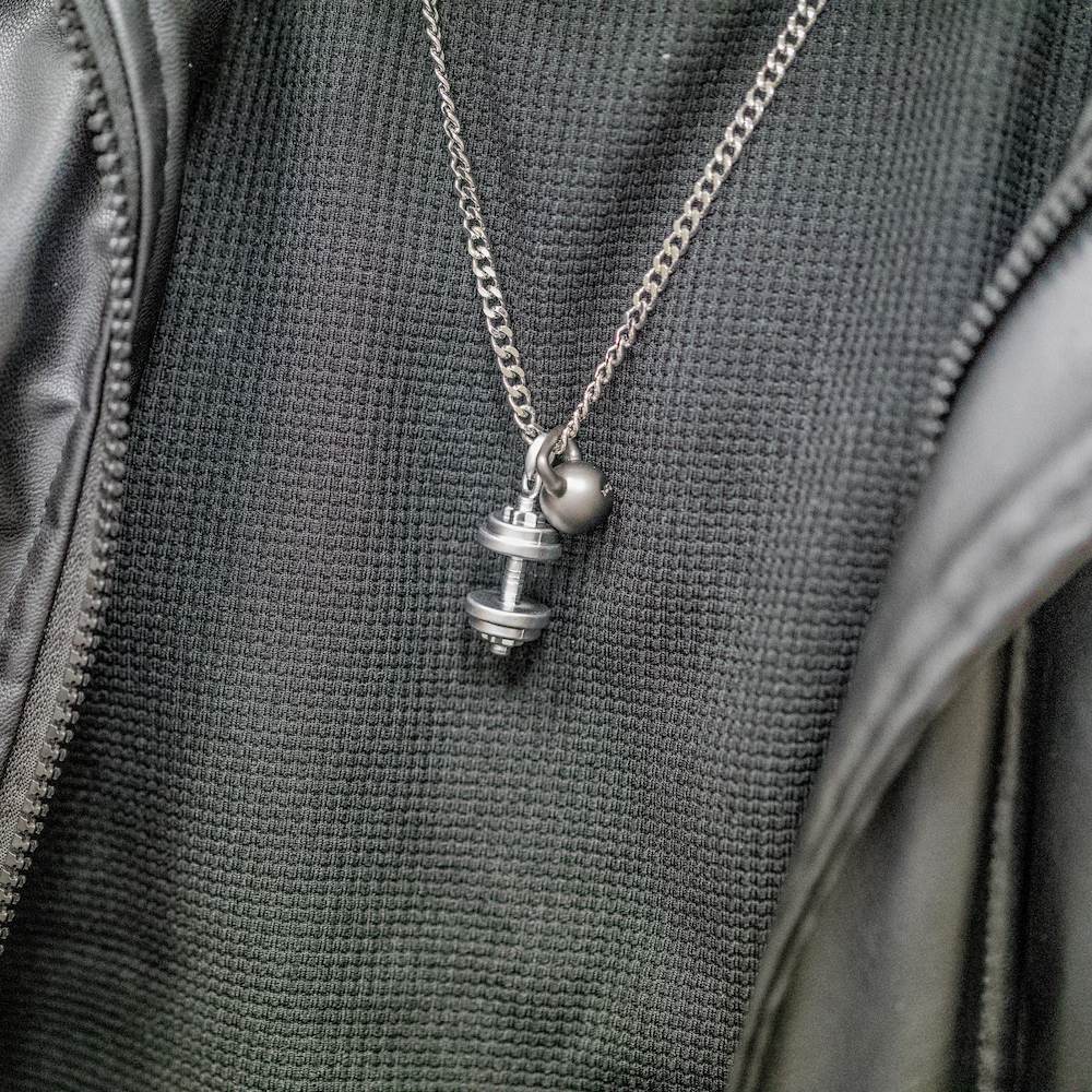 Gym On-Shirt Necklace