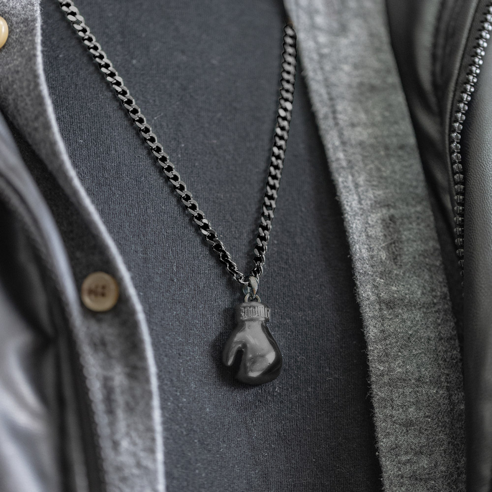 Boxing On-Shirt Necklace